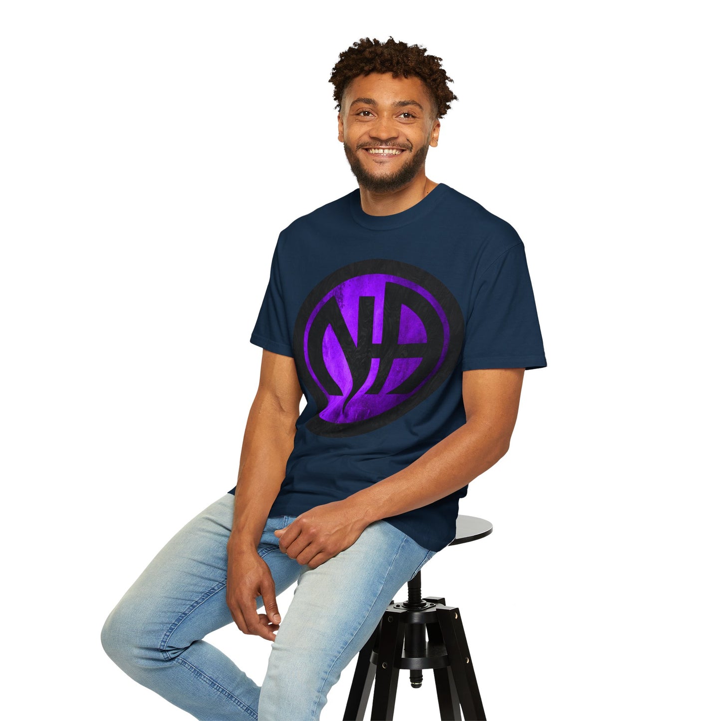 Narcotics Anonymous NA Logo – Purple & Black Recovery Symbol Art T-Shirt, Recovery T-Shirt