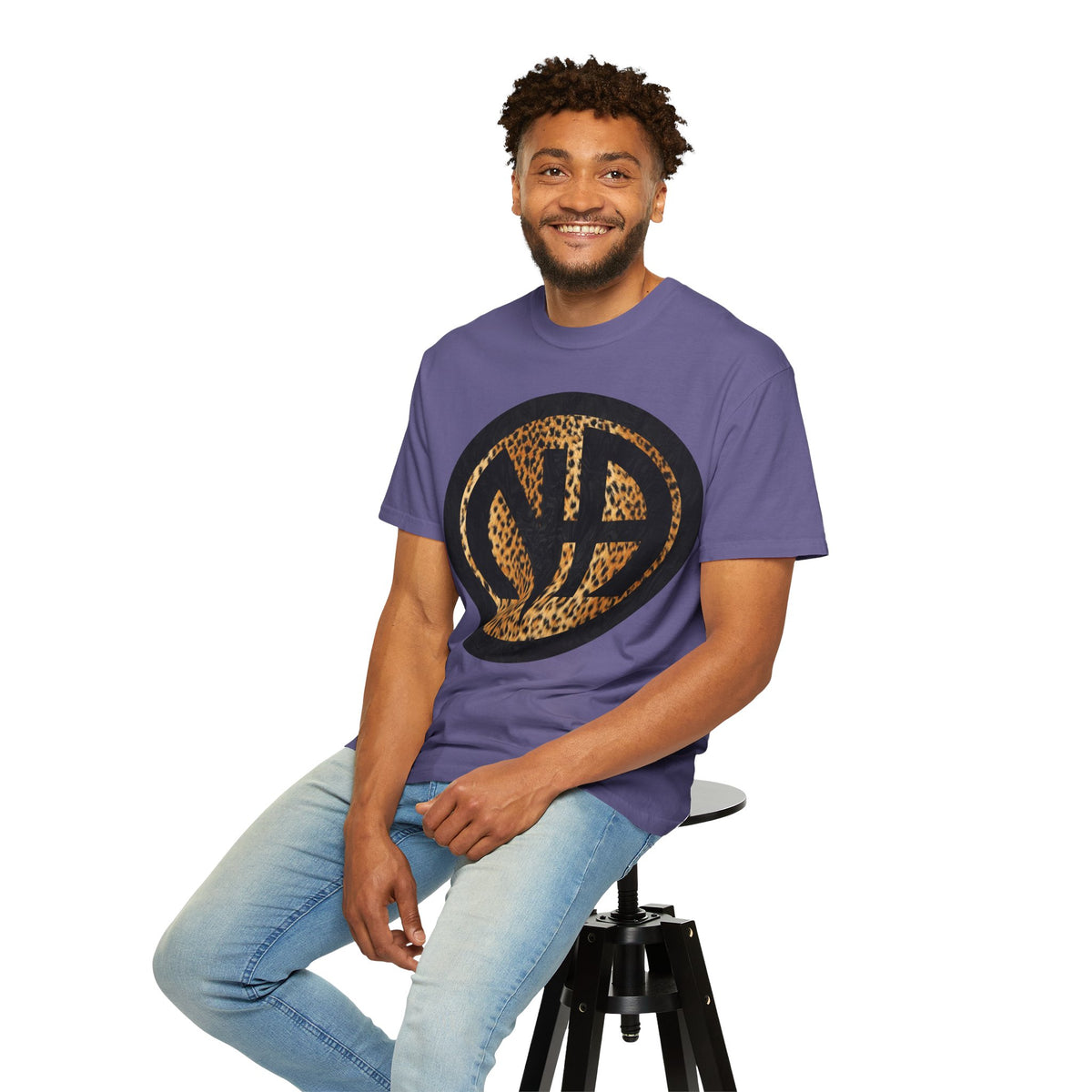 Narcotics Anonymous NA Logo – Leopard Print Recovery Symbol Art T-Shirt, Recovery T-Shirt