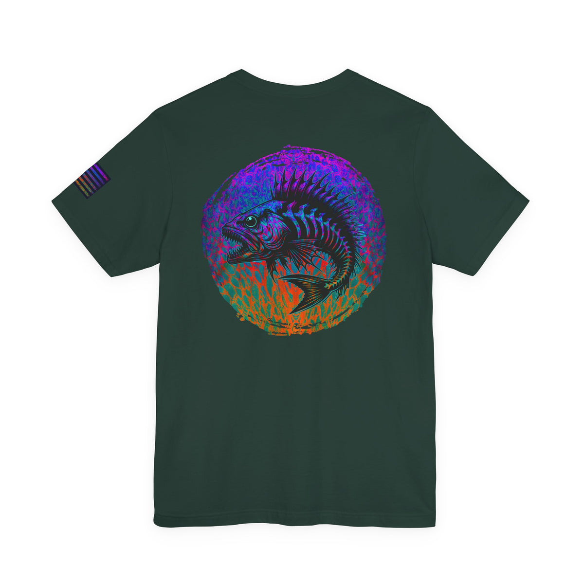 Parrot Fish Unisex Tee, Angler Fishing Shirt, Saltwater Fish Skin Top, Fishing Apparel, Ocean Lover Gift