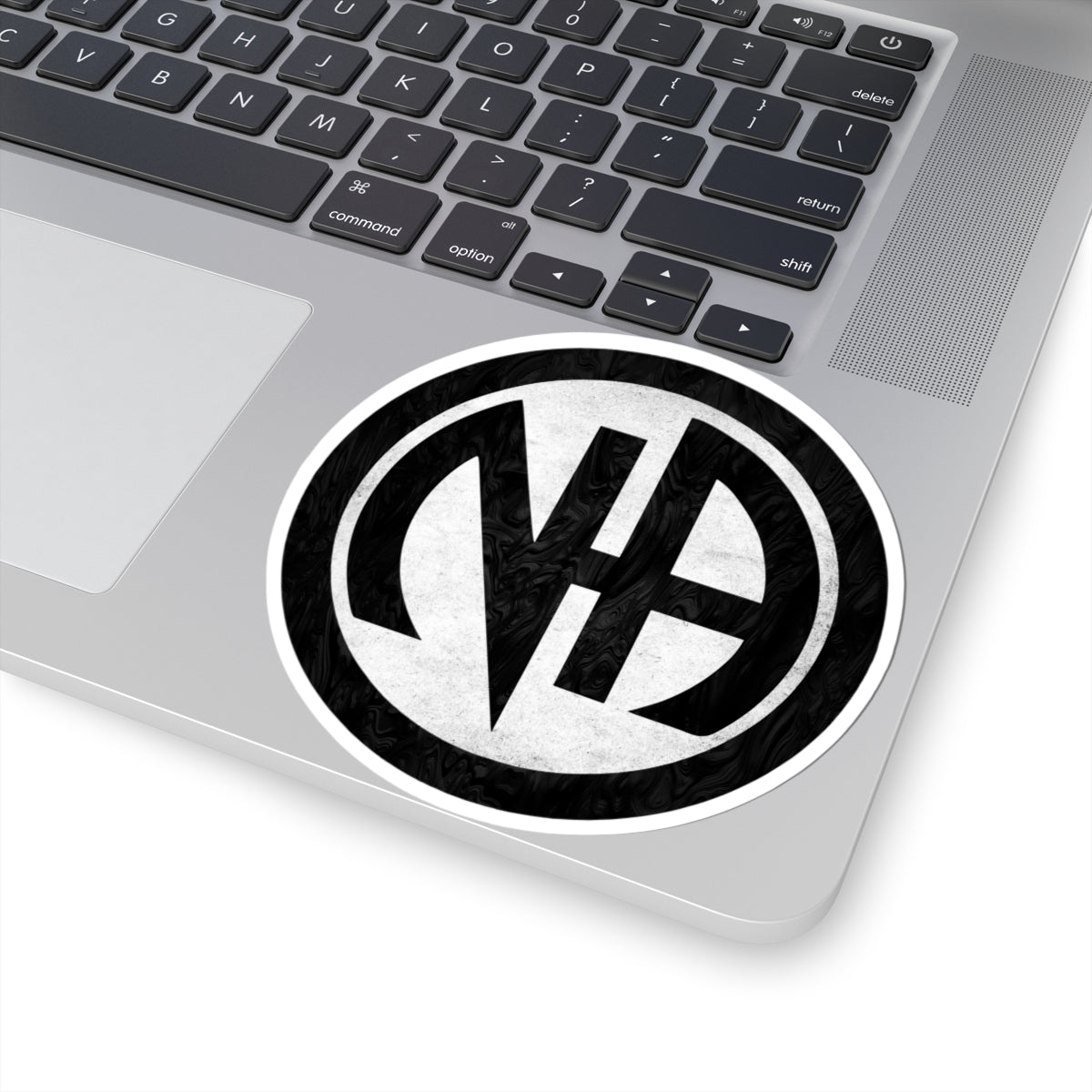 White  Narcotics Anonymous Symbol Sticker – Bold Recovery Support ArtKiss-Cut Stickers