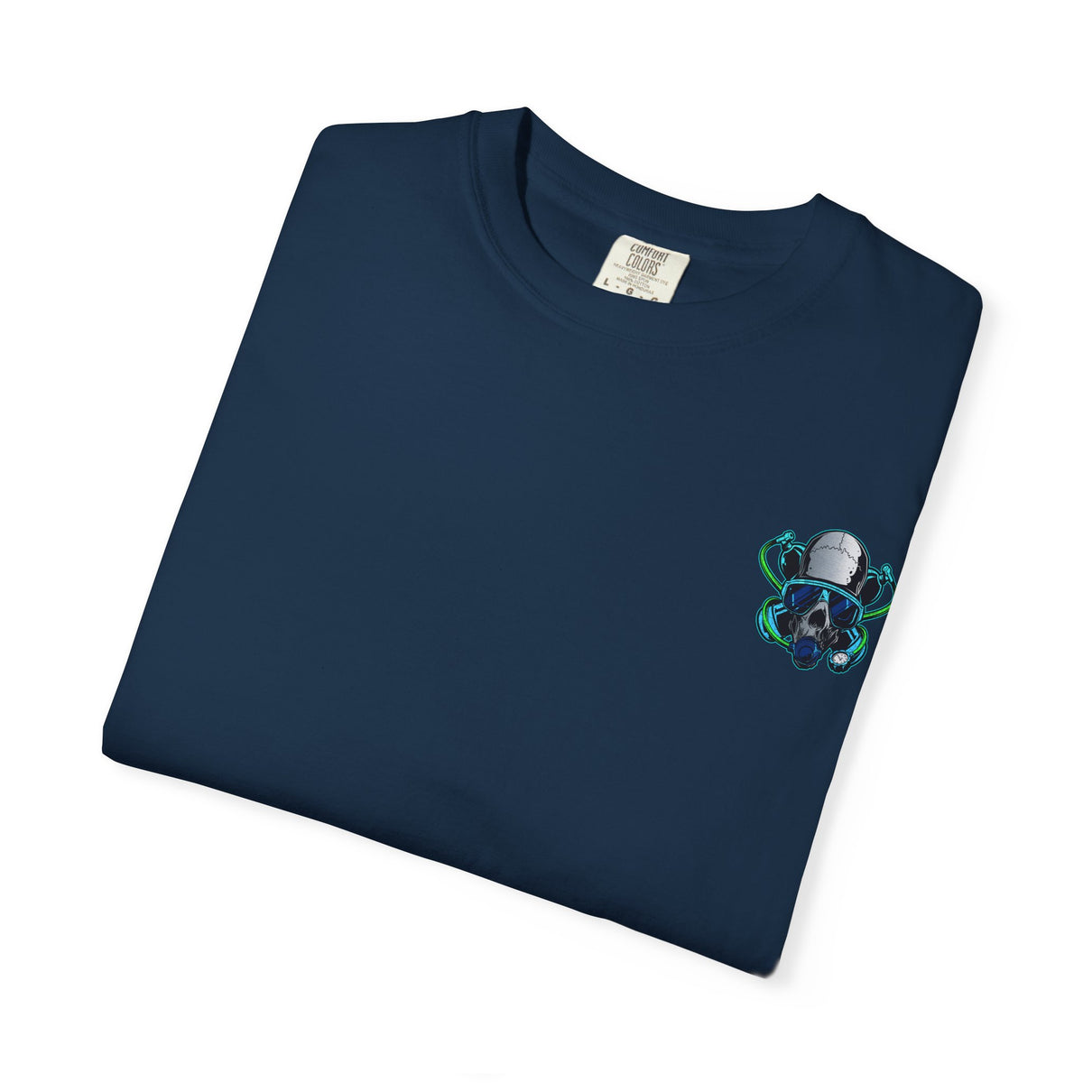 Scuba Skull Unisex T-shirt, Dive Flag Tee, Diving Shirt, Ocean Lover Gift, Beach Wear