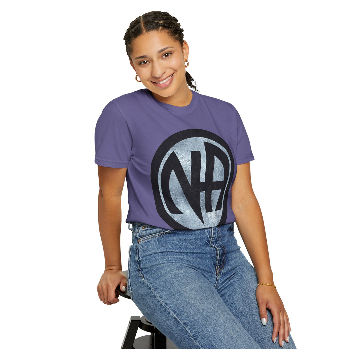 Narcotics Anonymous NA Logo – Green & Black Recovery Symbol Art T-Shirt, Recovery T-Shirt
