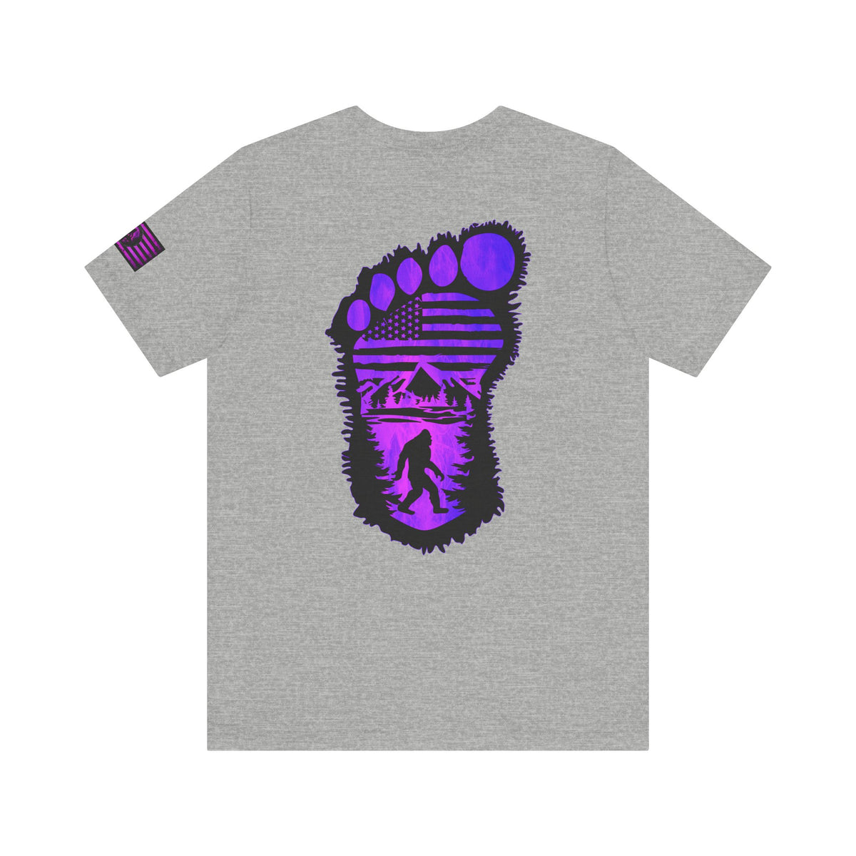 Bigfoot Adventure Unisex Tee, Retro Graphic Shirt, Nature Lover Gift, Camping Shirt, Outdoorsy Apparel, Summer Style