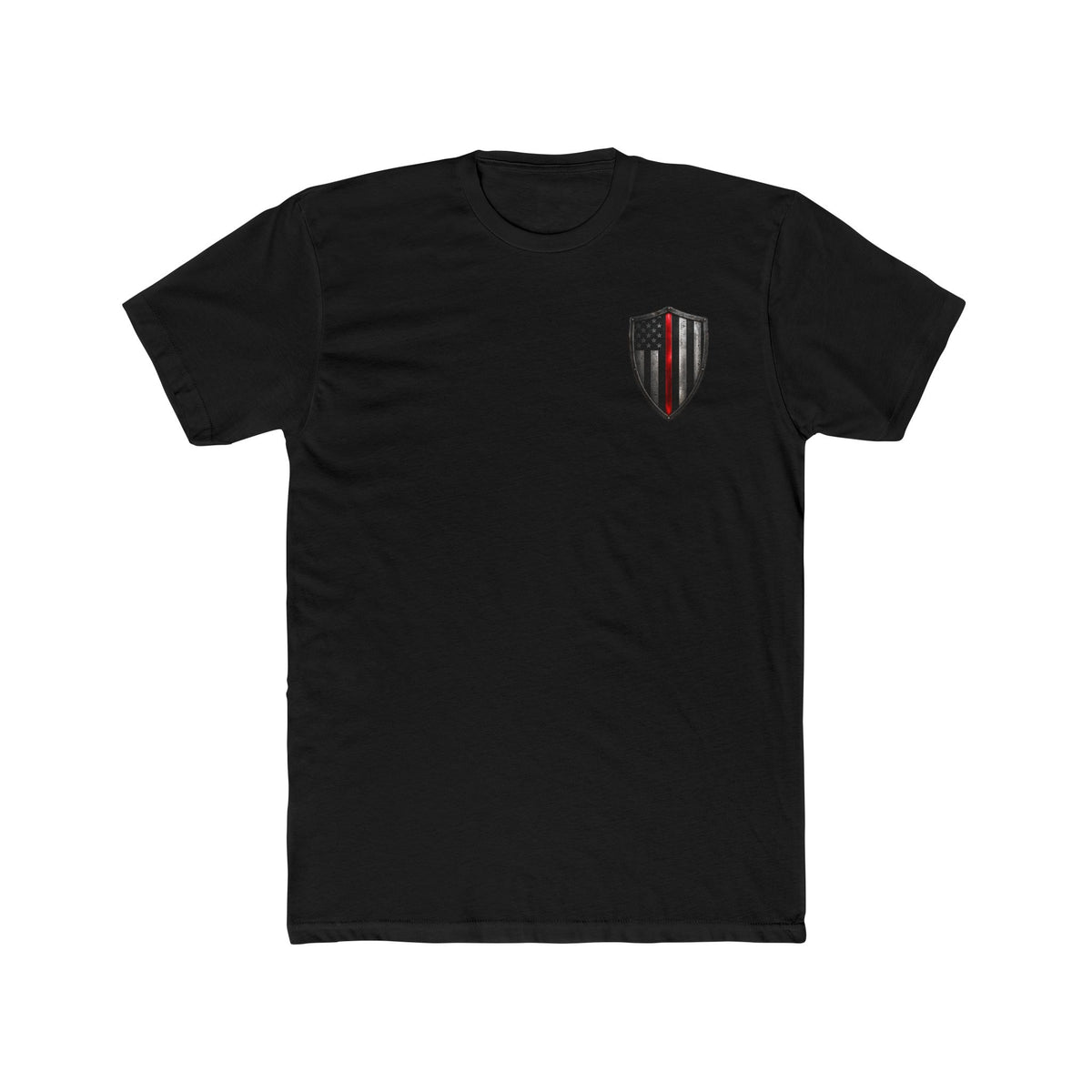 Skull Flag Tee — Distressed American Flag Skull T-Shirt