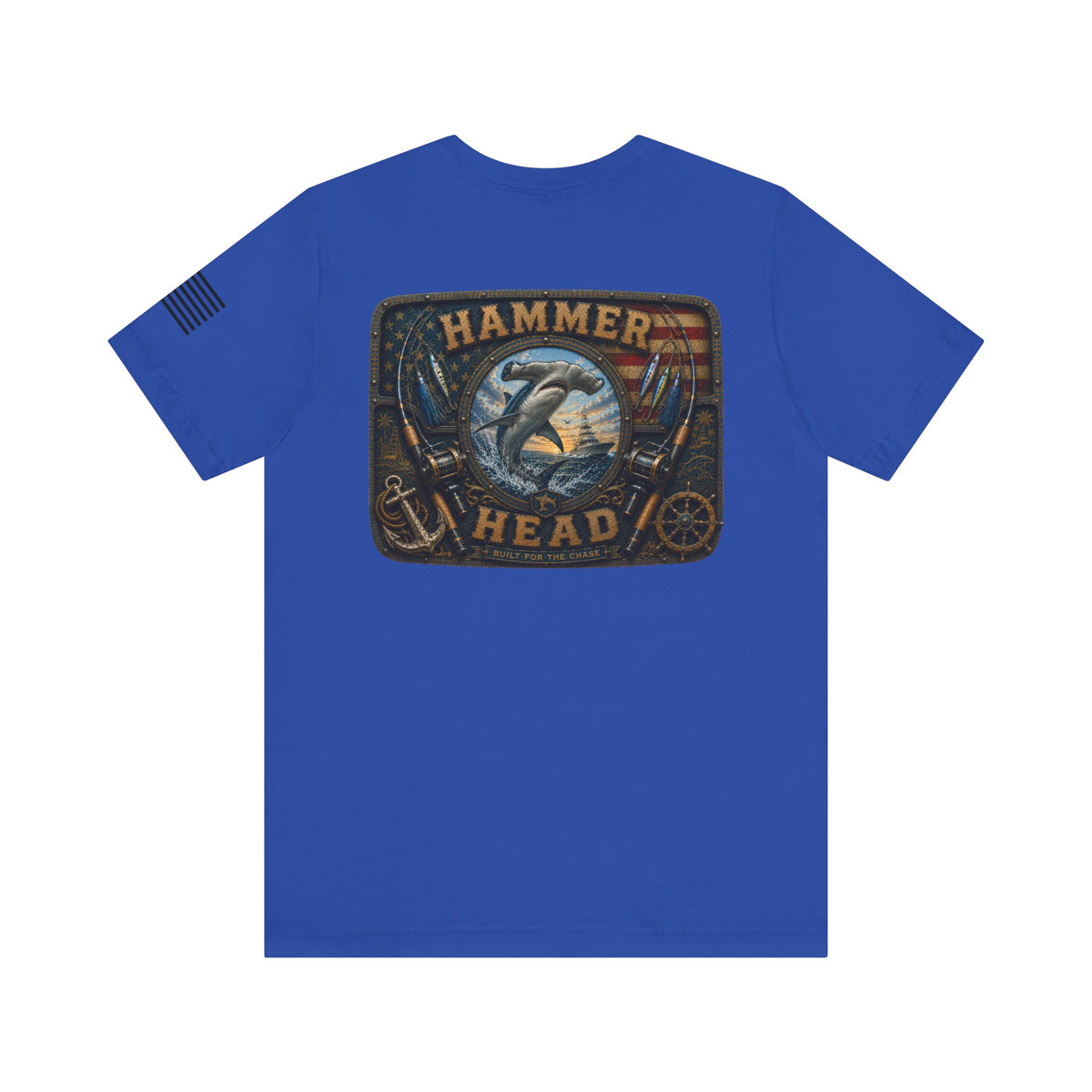 Hammerhead Life Shark Fishing T-Shirt – WRAEVN OUTDOORS Offshore Angler Tee