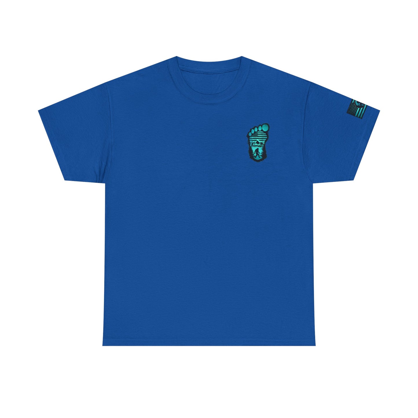 Bigfoot Adventure Unisex Heavy Cotton Tee – Perfect for Outdoorsy Souls, Nature Lovers, Hiking, Camping, Gifts