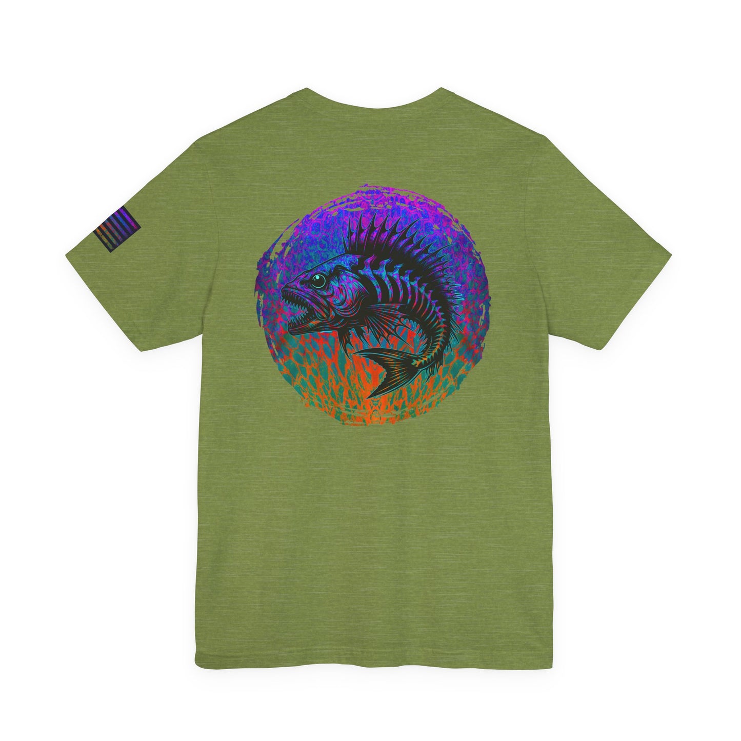 Parrot Fish Unisex Tee, Angler Fishing Shirt, Saltwater Fish Skin Top, Fishing Apparel, Ocean Lover Gift