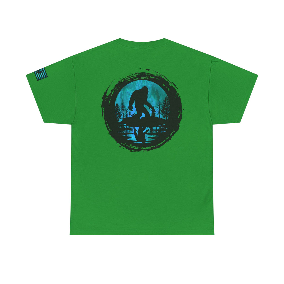 Bigfoot Adventure Unisex Heavy Cotton Tee – Perfect for Outdoorsy Souls, Nature Lovers, Hiking, Camping, Gifts