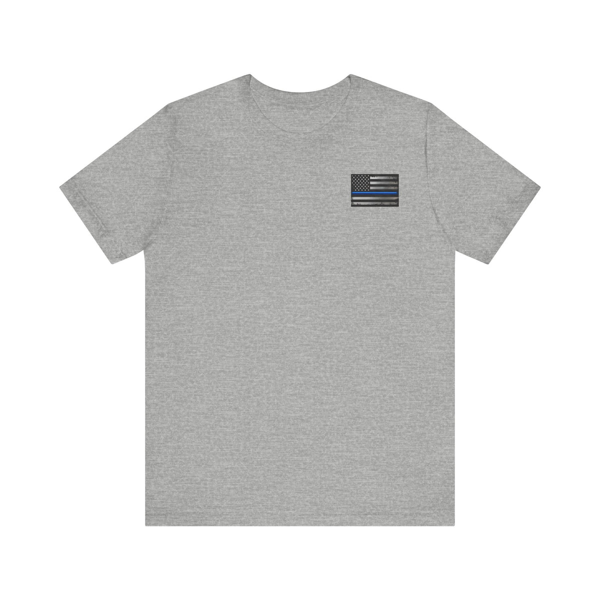 K9 Blue Line Paw Print Tee