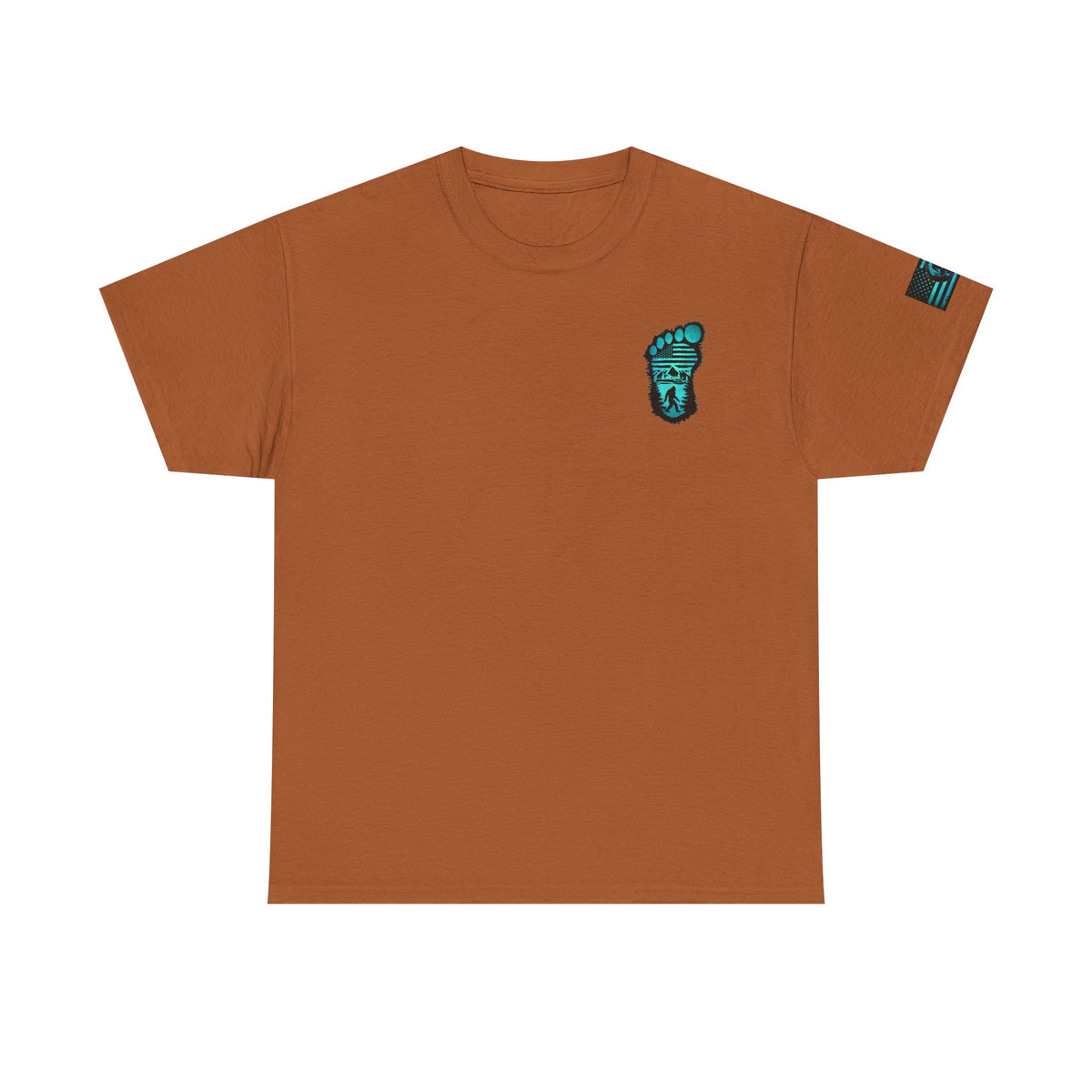 Bigfoot Adventure Unisex Heavy Cotton Tee – Perfect for Outdoorsy Souls, Nature Lovers, Hiking, Camping, Gifts