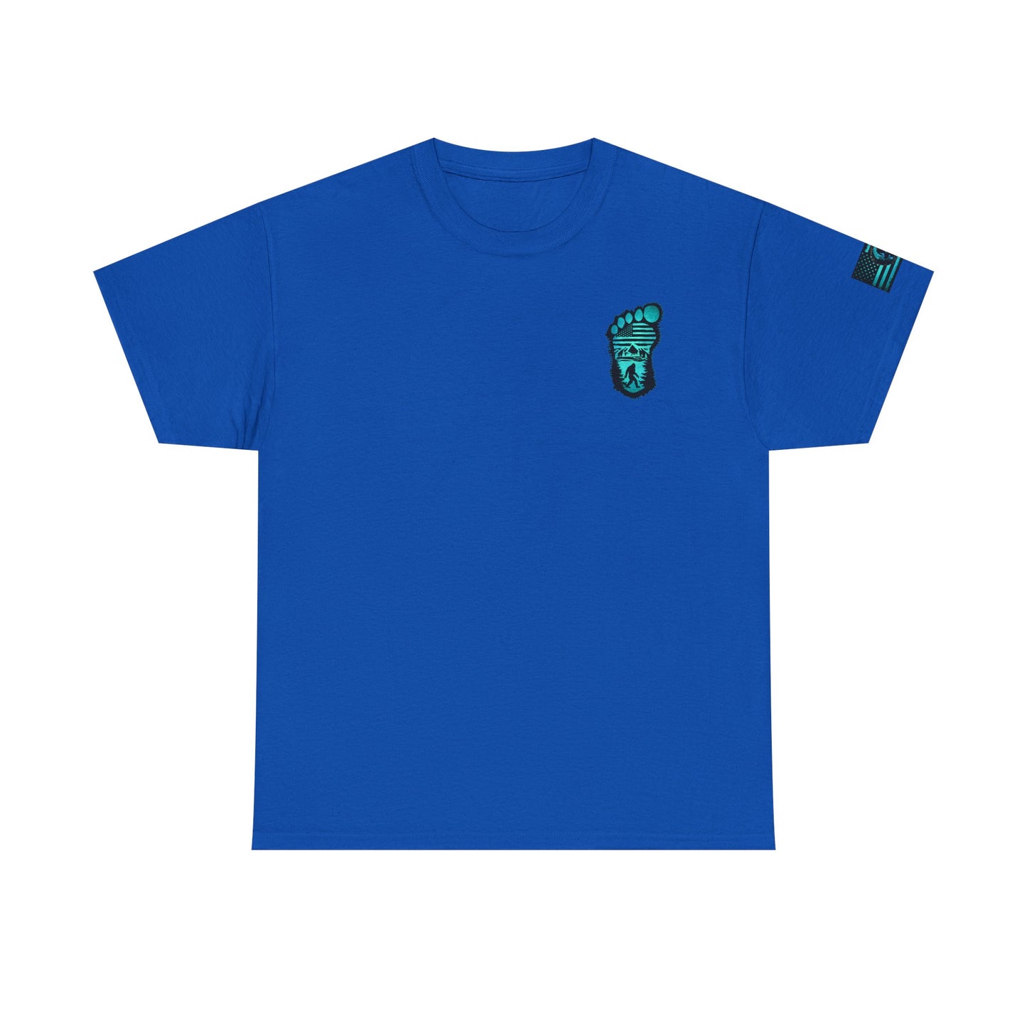 Bigfoot Adventure Unisex Heavy Cotton Tee – Perfect for Outdoorsy Souls, Nature Lovers, Hiking, Camping, Gifts