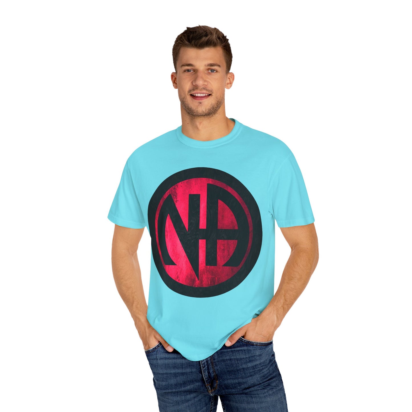 Narcotics Anonymous NA Logo – Grunge Pink & Black Recovery Symbol Art T-Shirt, Recovery T-Shirt