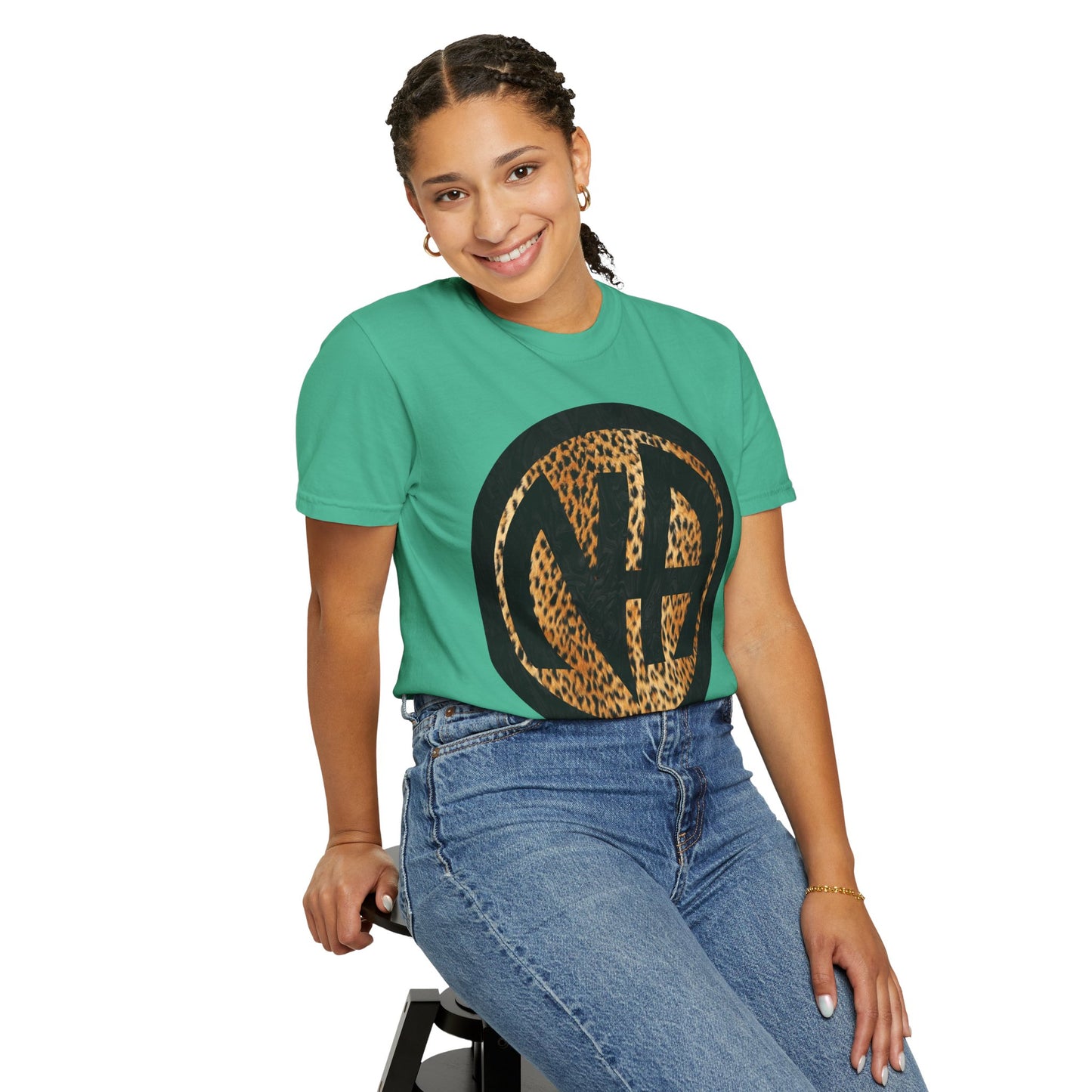 Narcotics Anonymous NA Logo – Leopard Print Recovery Symbol Art T-Shirt, Recovery T-Shirt