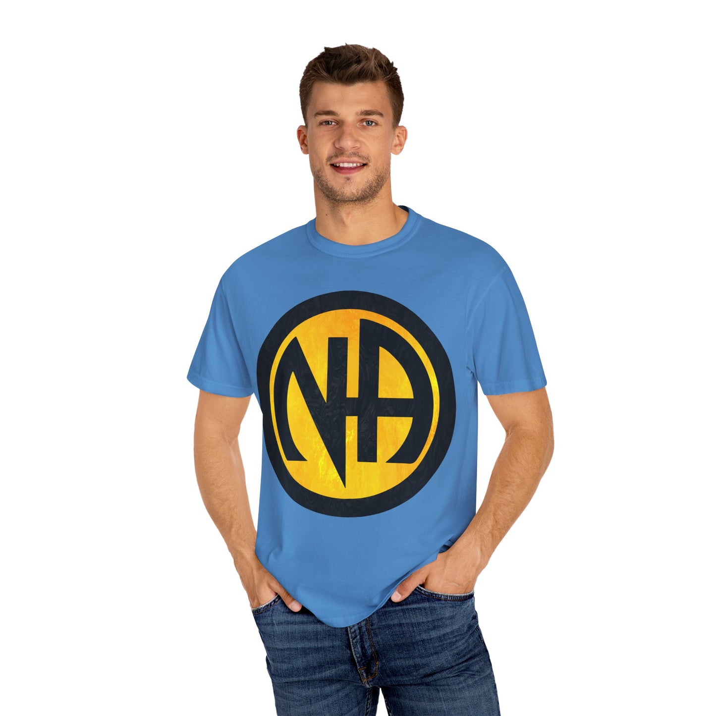 Narcotics Anonymous NA Logo – Yellow & Black Recovery Symbol Art T-Shirt, Recovery T-Shirt