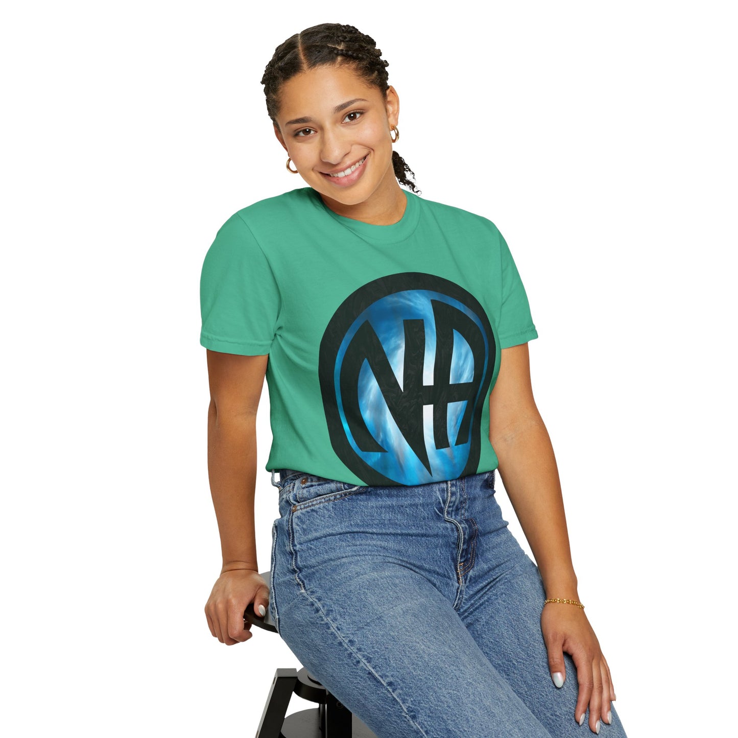 Narcotics Anonymous NA Logo – Cloud & Black Recovery Symbol Art T-Shirt, Recovery T-Shirt