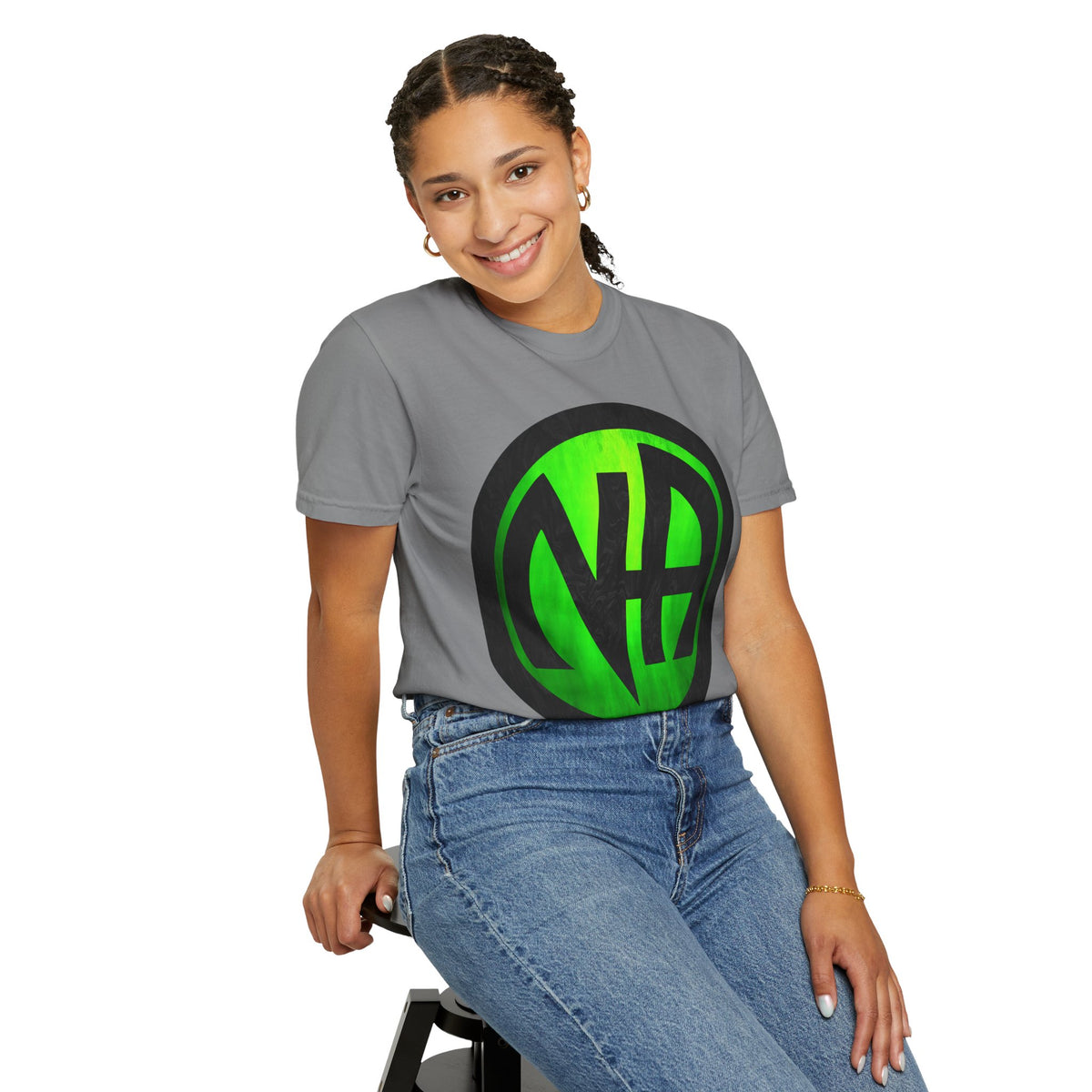 Narcotics Anonymous NA Logo – Green & Black Recovery Symbol Art T-Shirt, Recovery T-Shirt