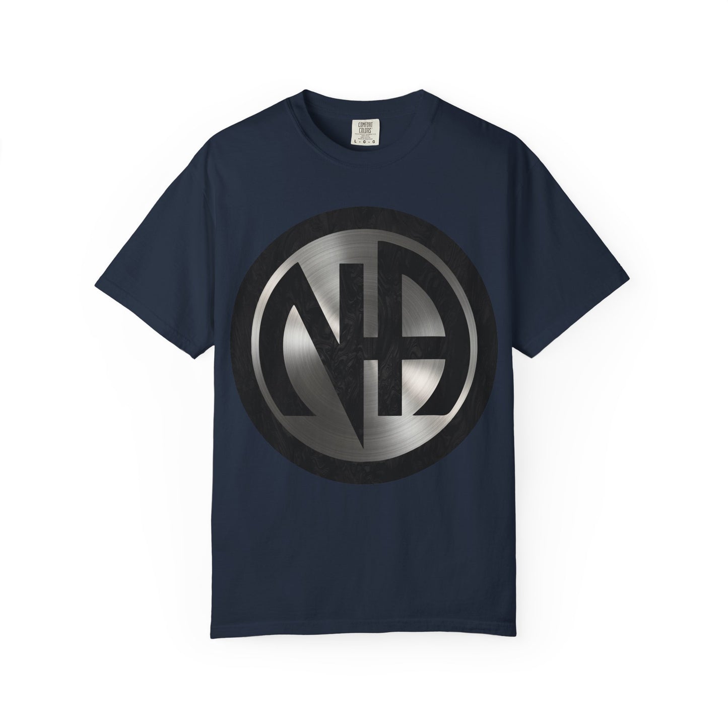 Narcotics Anonymous NA Logo – Metal & Black Recovery Symbol Art T-Shirt, Recovery T-Shirt