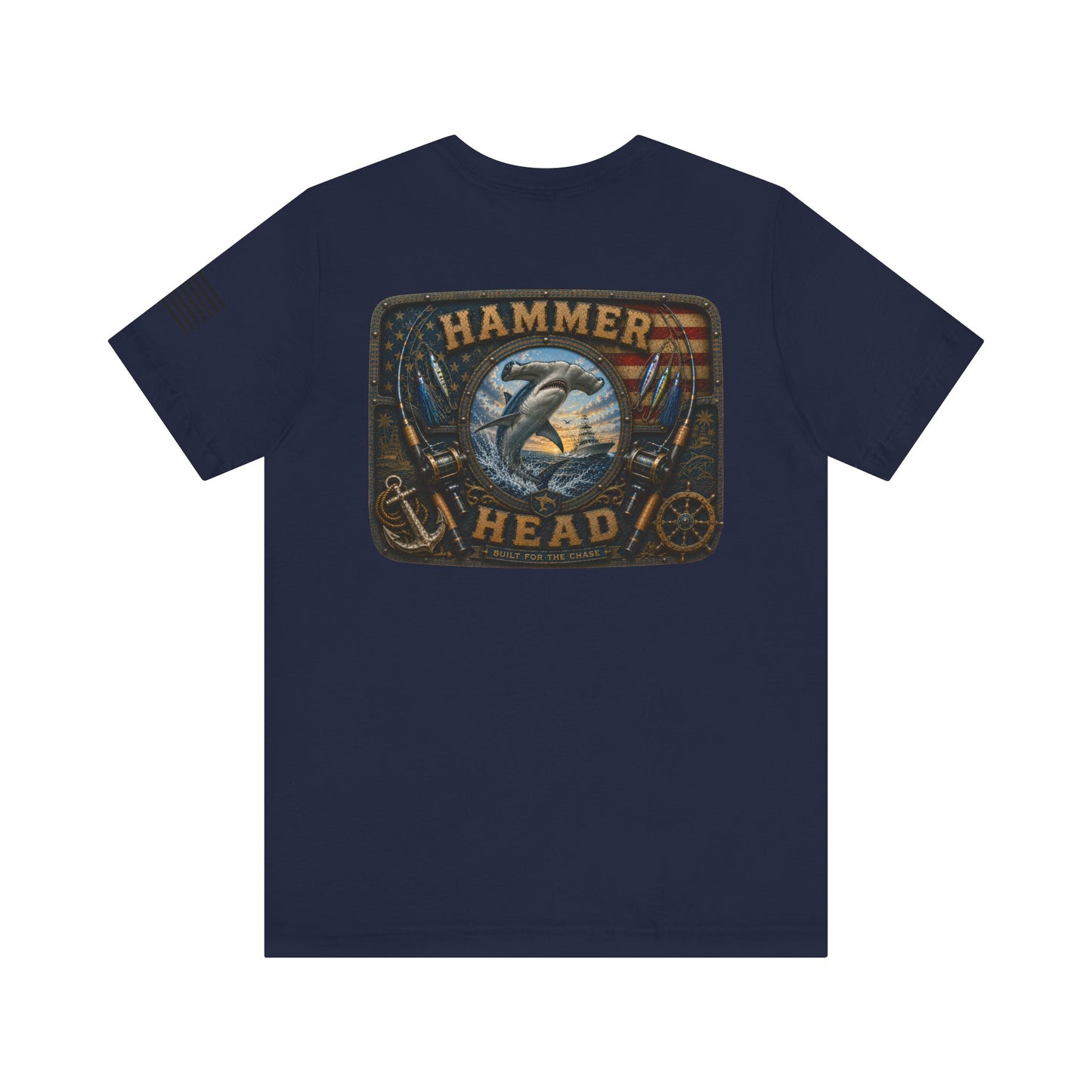 Hammerhead Life Shark Fishing T-Shirt – WRAEVN OUTDOORS Offshore Angler Tee