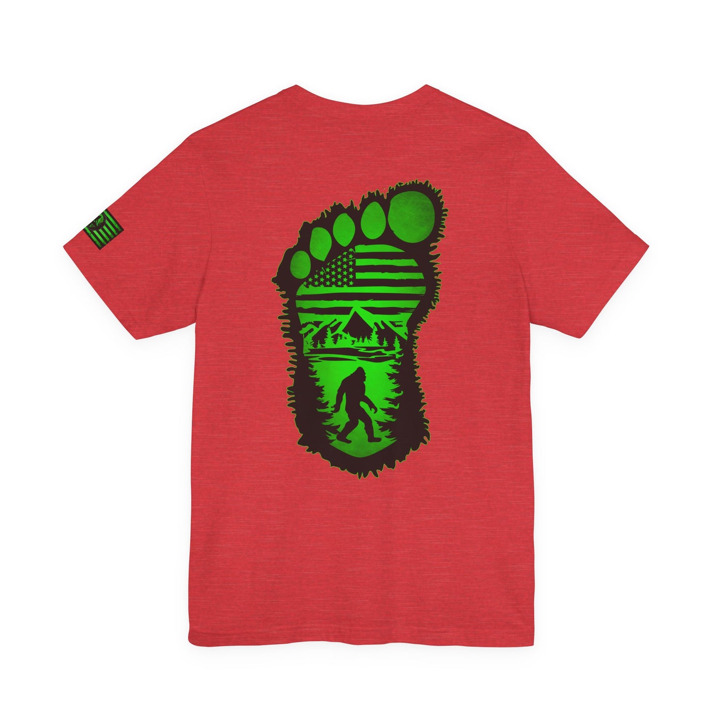 Bigfoot Adventure Tee, Unisex Graphic Tee, Nature Lovers Shirt, Hiking Outfit, Outdoor Exploration Clothing