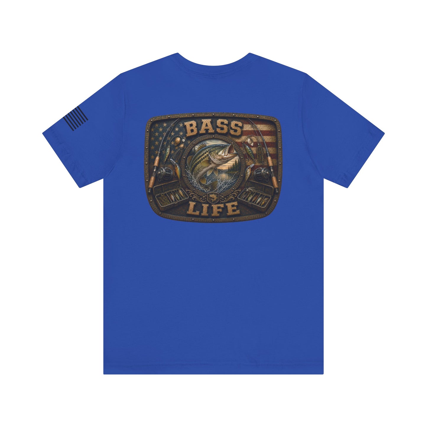 Bass Life Largemouth Bass Fishing T-Shirt – WRAEVN OUTDOORS Angler Tee
