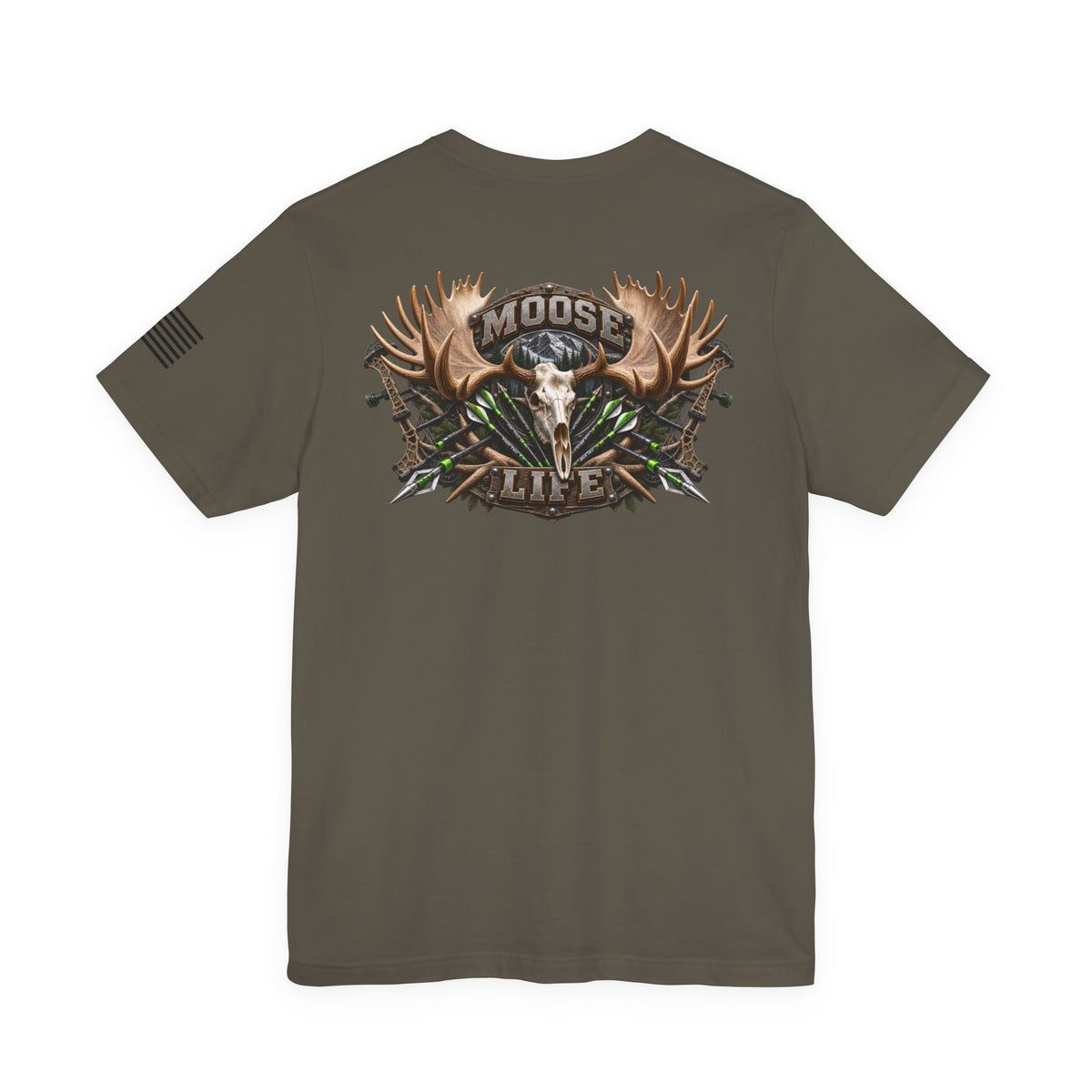 Moose Life Archery Hunting T-Shirt – WRAEVN OUTDOORS Moose Hunter Tee