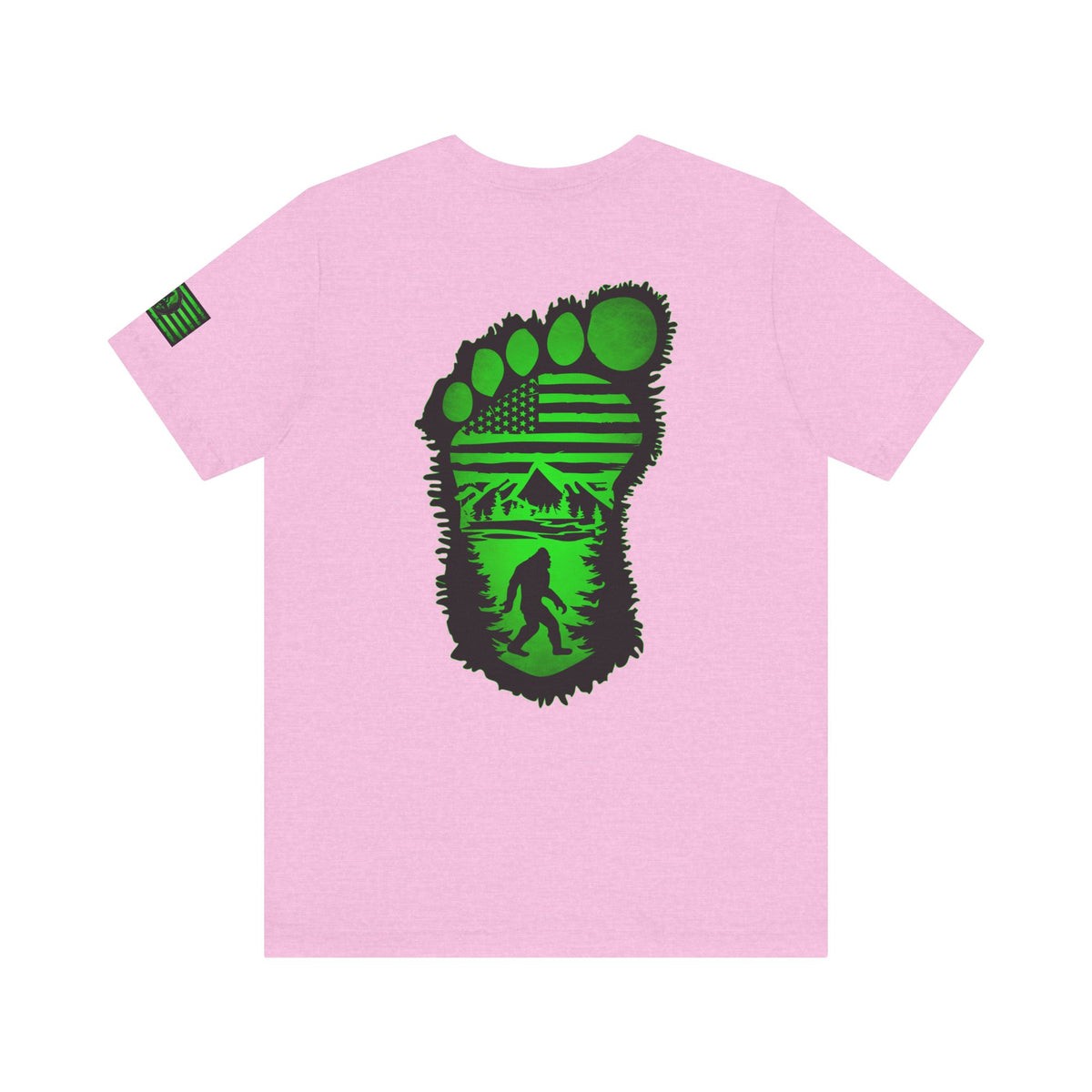 Bigfoot Adventure Tee, Unisex Graphic Tee, Nature Lovers Shirt, Hiking Outfit, Outdoor Exploration Clothing