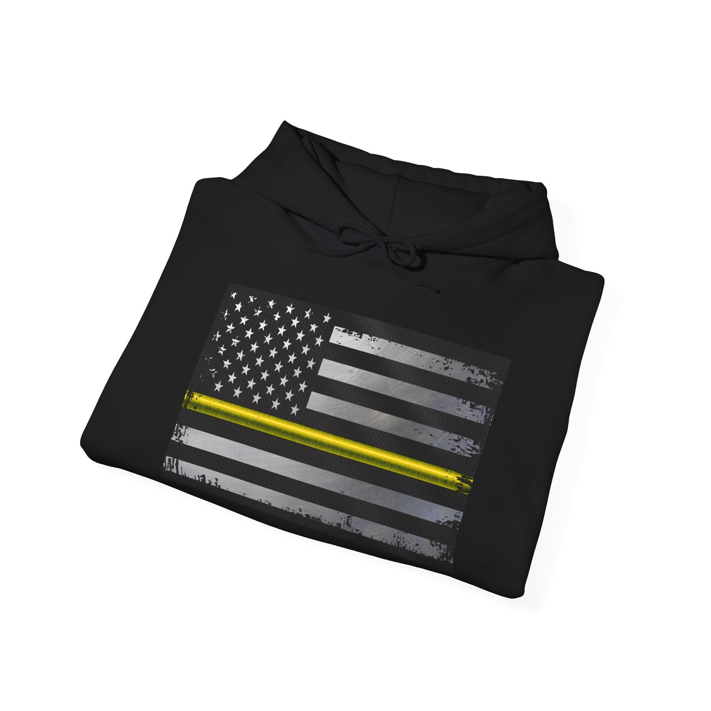 911 Dispatch Thin Yellow Line Hoodie - Dispatcher Support, Police Dispatcher Sweatshirt, Emergency Dispatcher Gift, First