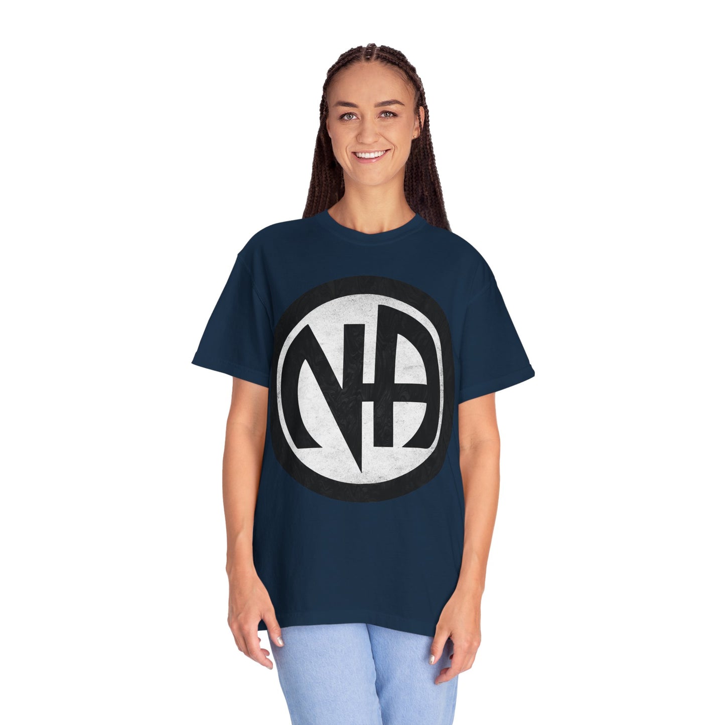 Narcotics Anonymous NA Logo – White & Black Recovery Symbol Art T-Shirt, Recovery T-Shirt