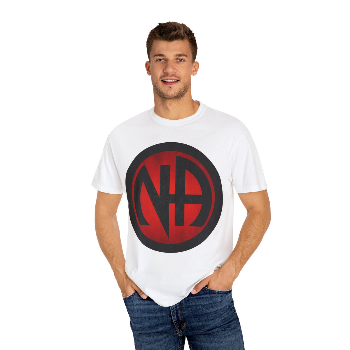 Narcotics Anonymous NA Logo – Red & Black Recovery Symbol Art T-Shirt, Recovery T-Shirt