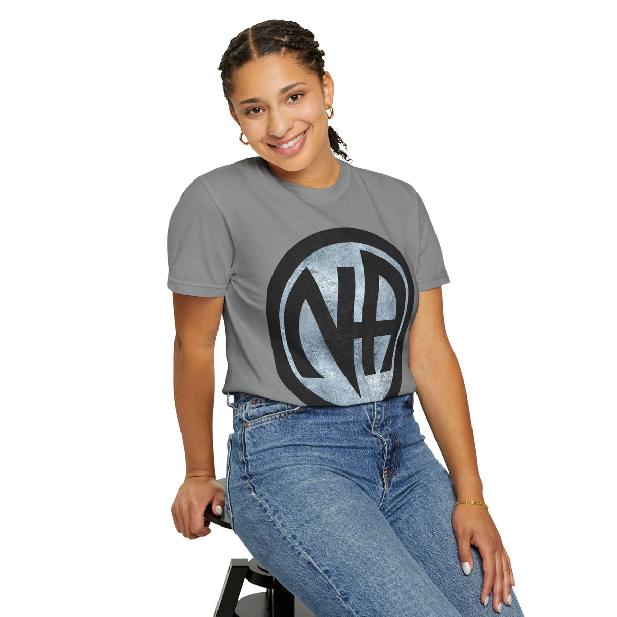 Narcotics Anonymous NA Logo – Green & Black Recovery Symbol Art T-Shirt, Recovery T-Shirt