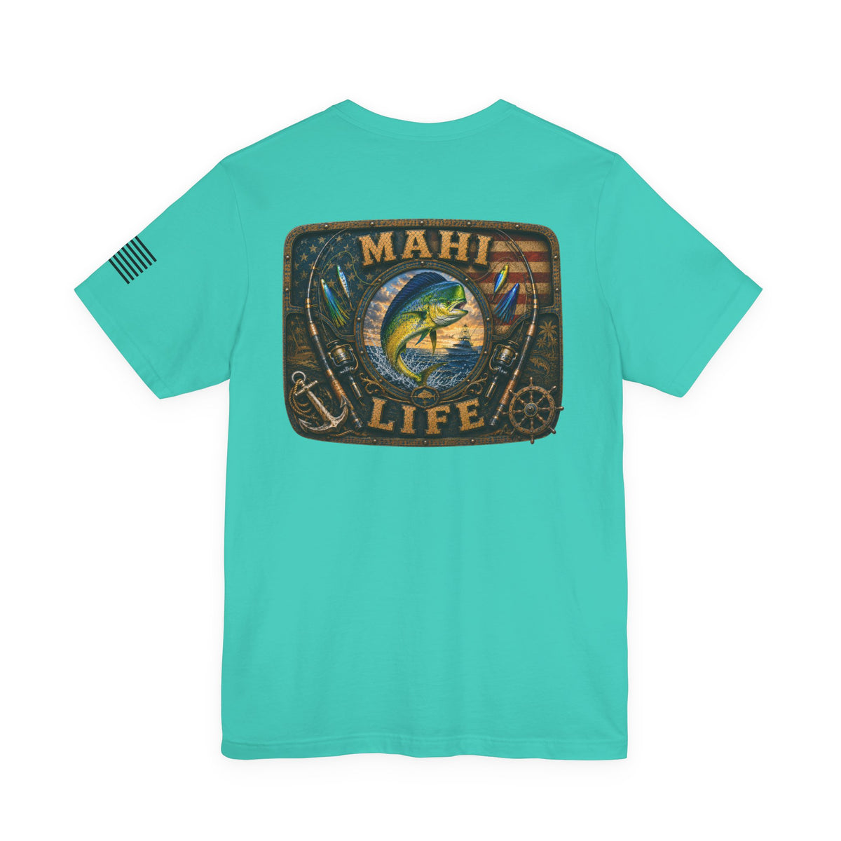 Mahi Life Mahi Mahi Fishing T-Shirt – WRAEVN OUTDOORS Offshore Angler Tee
