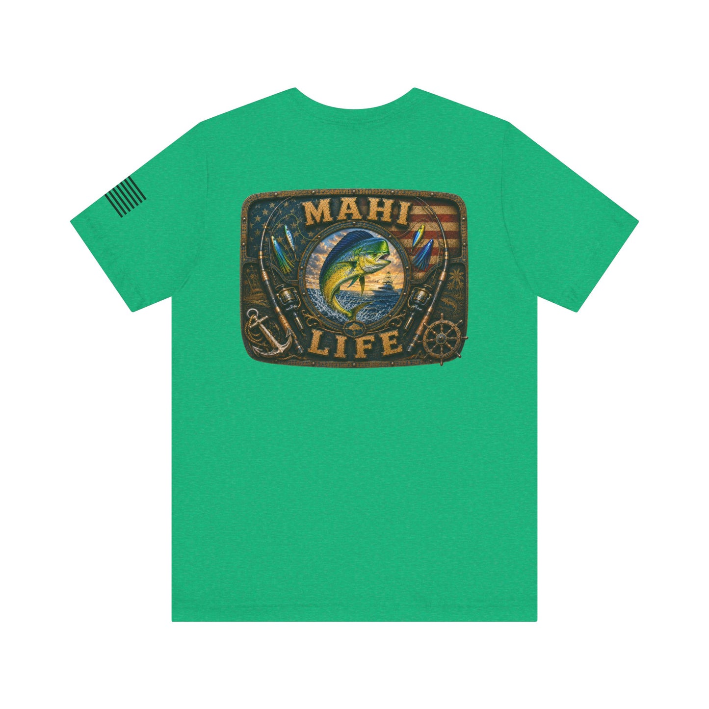 Mahi Life Mahi Mahi Fishing T-Shirt – WRAEVN OUTDOORS Offshore Angler Tee