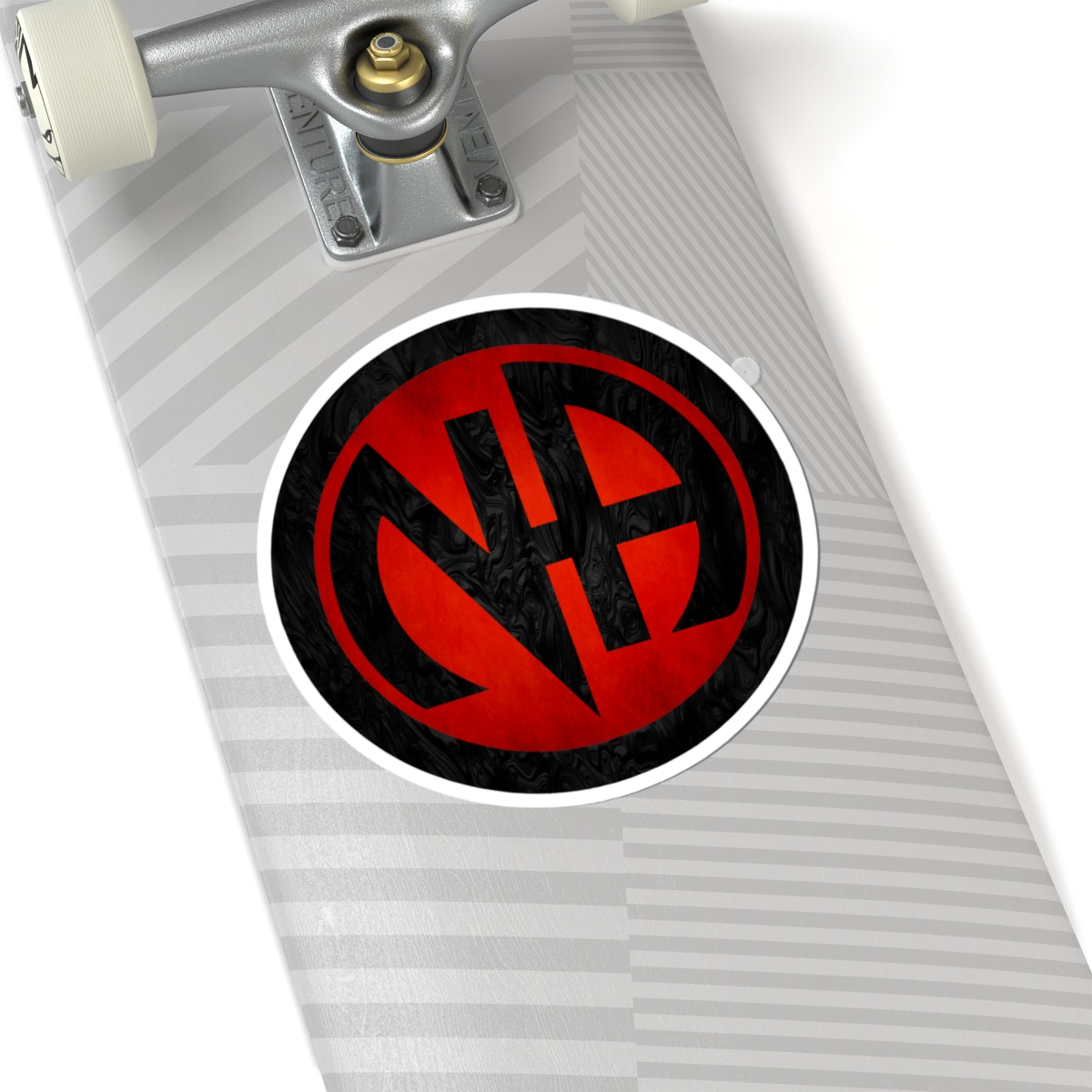Red Narcotics Anonymous Symbol Sticker – Bold Recovery Support ArtKiss-Cut Stickers