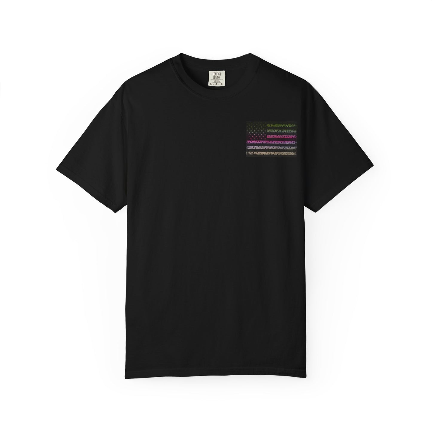 Trout Life T-Shirt — Fishing Graphic Tee with Trout & American Flag
