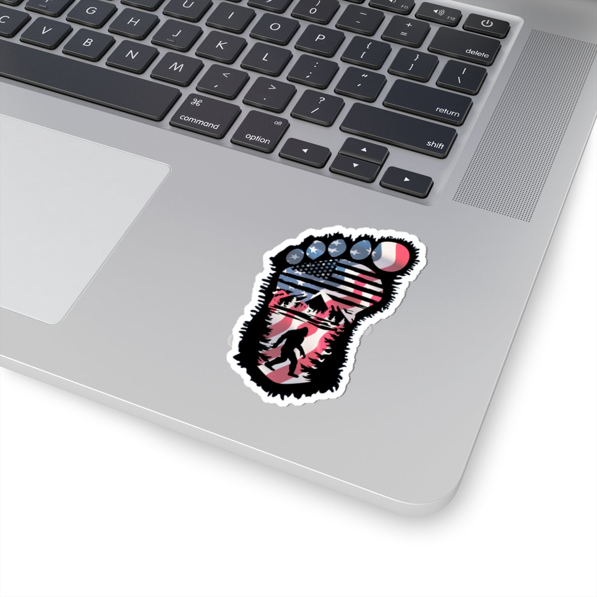 American BigFoot Patriot kiss-cut stickers