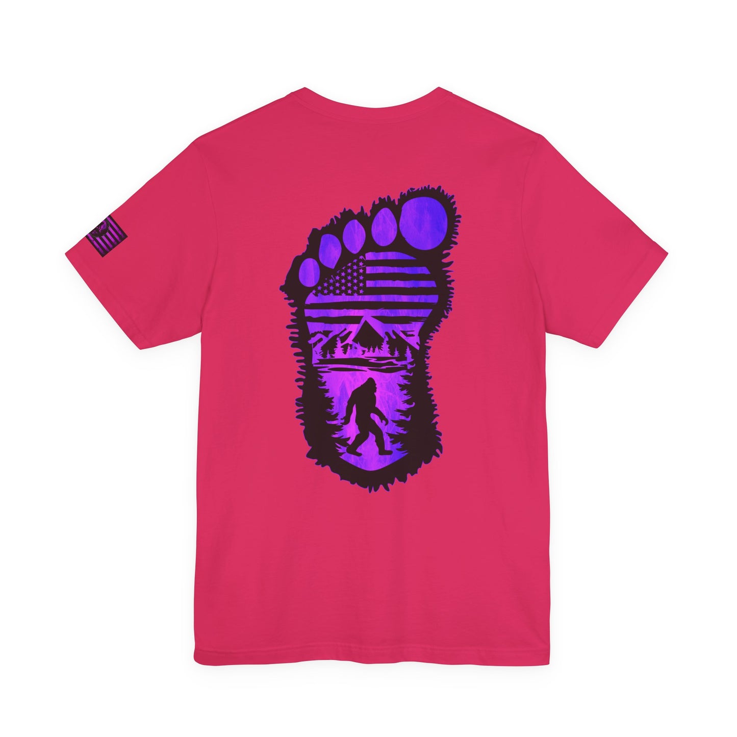 Bigfoot Adventure Unisex Tee, Retro Graphic Shirt, Nature Lover Gift, Camping Shirt, Outdoorsy Apparel, Summer Style