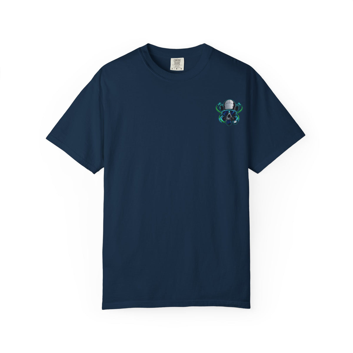Scuba Skull Unisex T-shirt, Dive Flag Tee, Diving Shirt, Ocean Lover Gift, Beach Wear