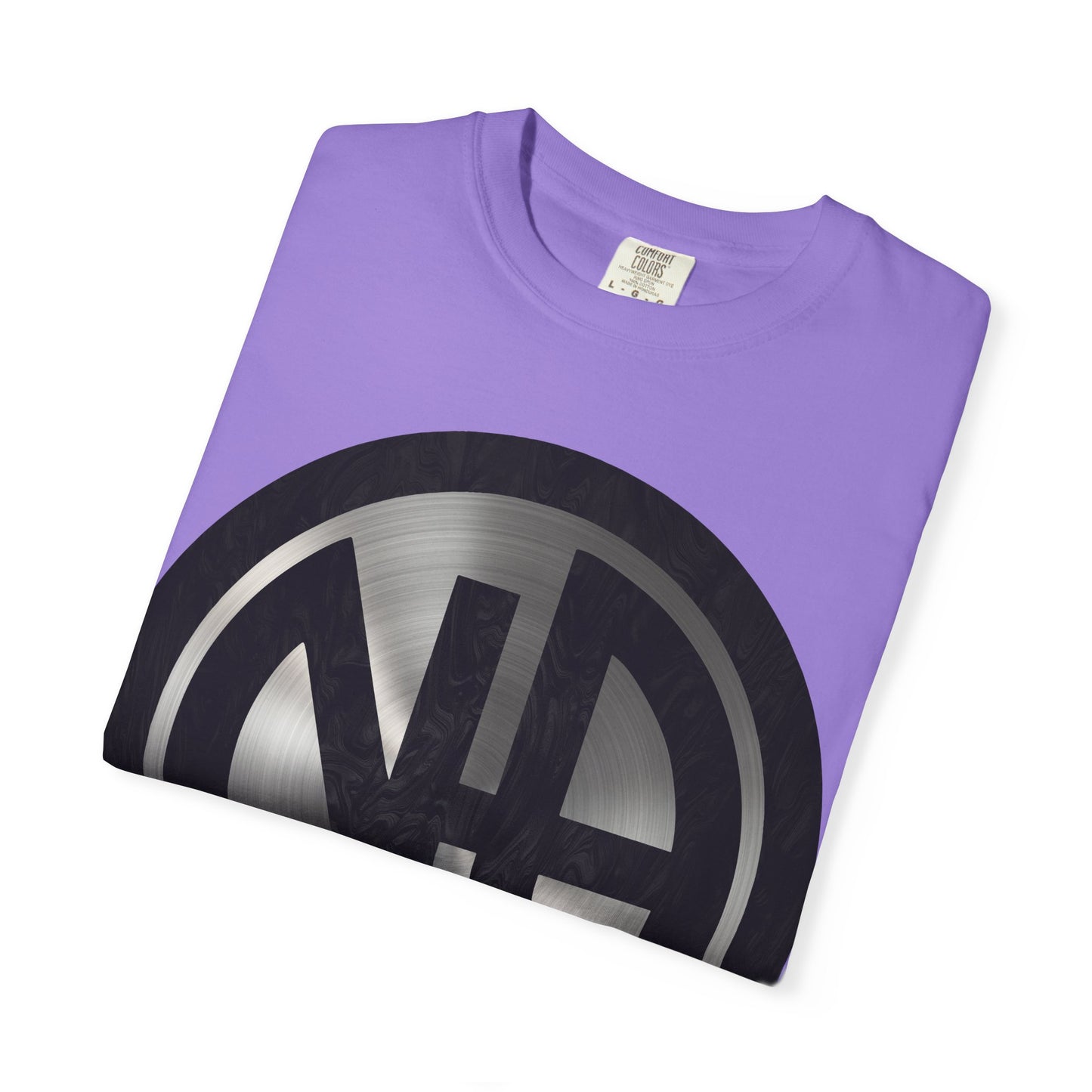 Narcotics Anonymous NA Logo – Metal & Black Recovery Symbol Art T-Shirt, Recovery T-Shirt