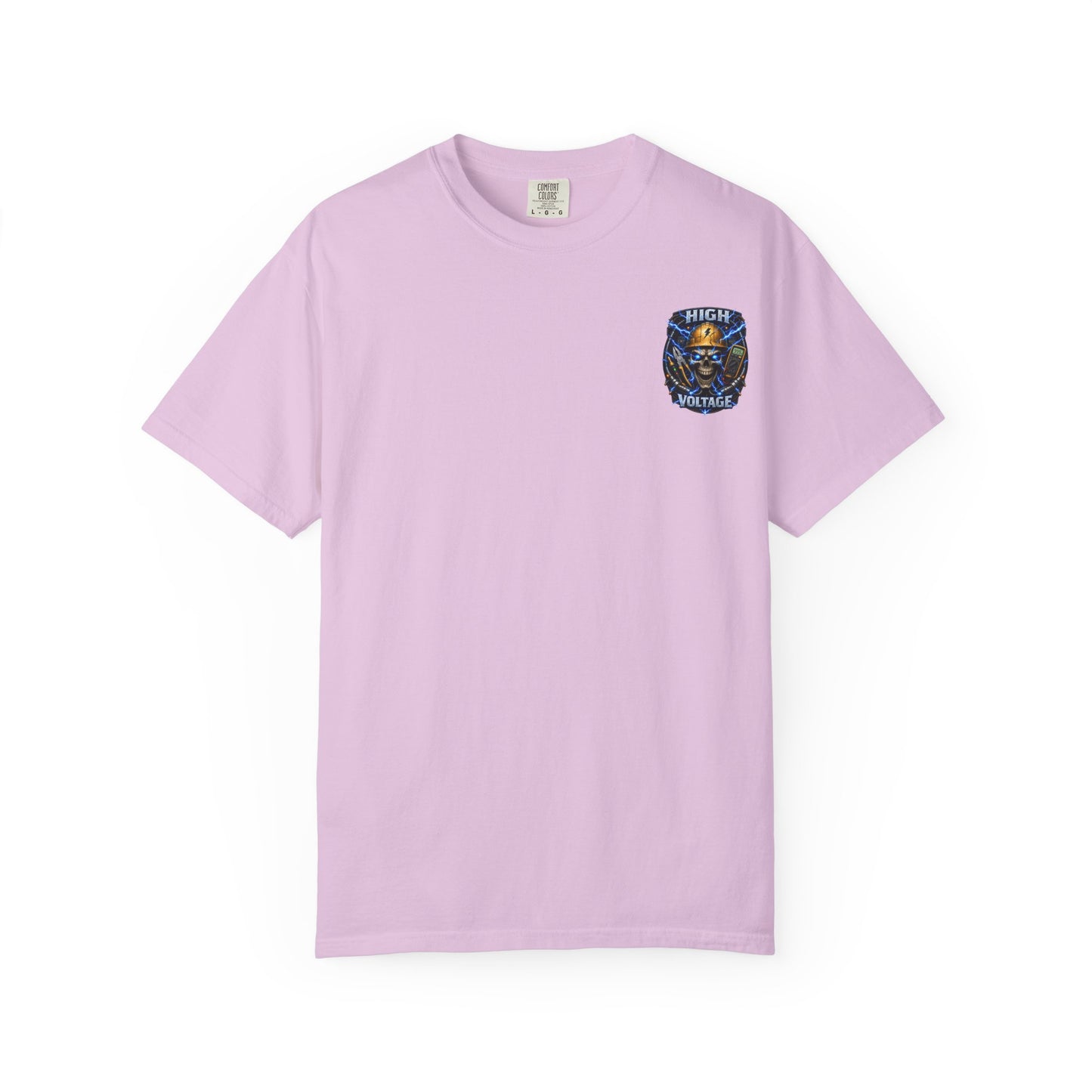 High Voltage Skull T-Shirt — Electrician Safety Graphic Tee