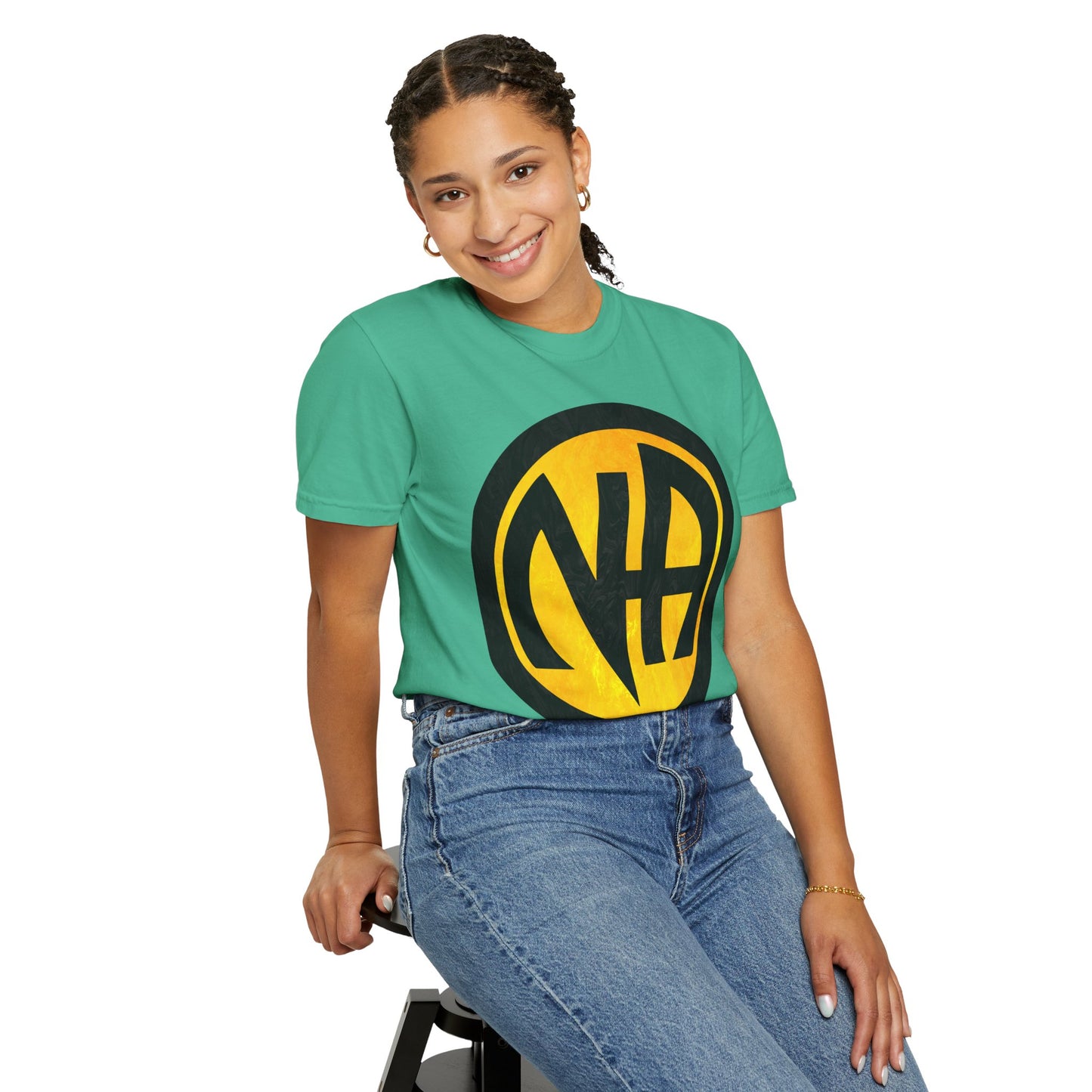 Narcotics Anonymous NA Logo – Yellow & Black Recovery Symbol Art T-Shirt, Recovery T-Shirt