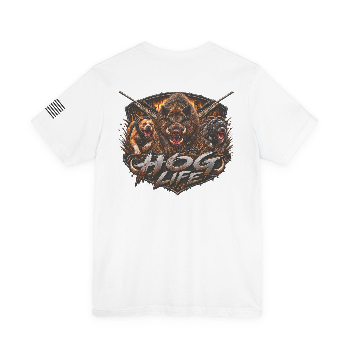 Hog Life Wild Boar Hunting T-Shirt – WRAEVN OUTDOORS Hog Hunter Tee