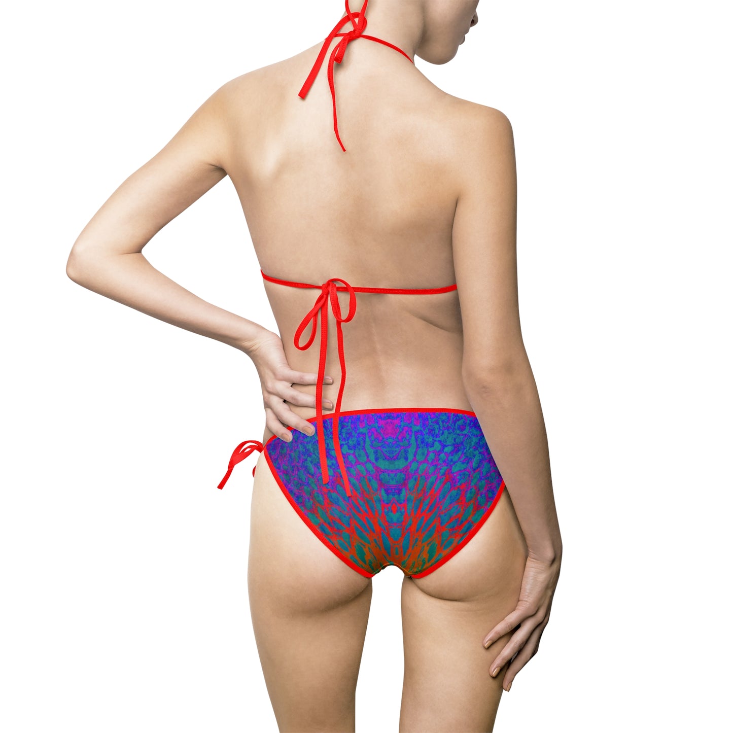 Parrotfish Bikini – Vibrant Coral Reef-Inspired Tropical Swimsuit for Women