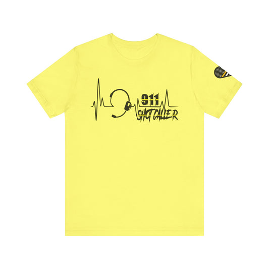 Shot Caller Sugarskull Tee, Dispatcher T-Shirt, 911 Operator Shirt, Unisex Jersey Tee, Short Sleeve Top