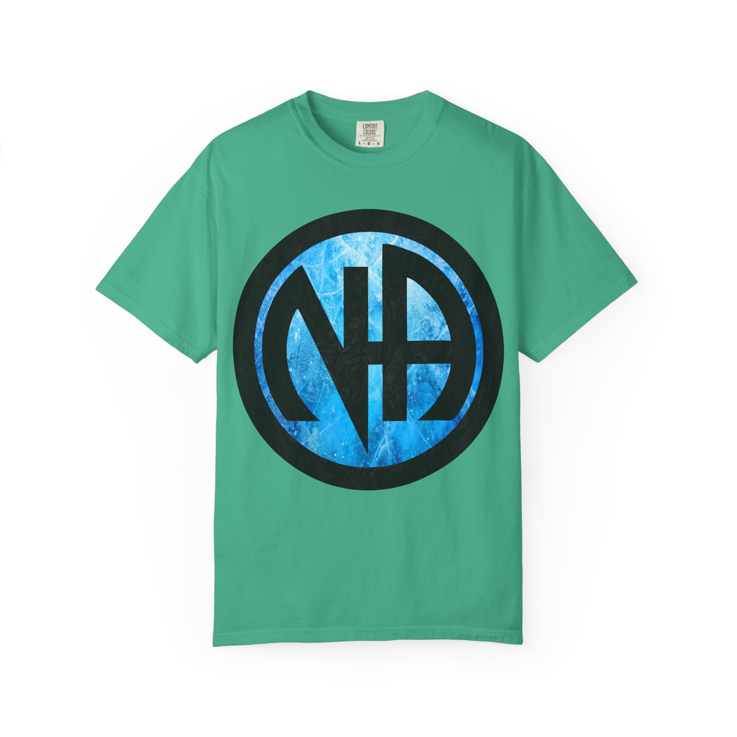 Narcotics Anonymous NA Logo – Blue Ice & Black Recovery Symbol Art T-Shirt, Recovery T-Shirt