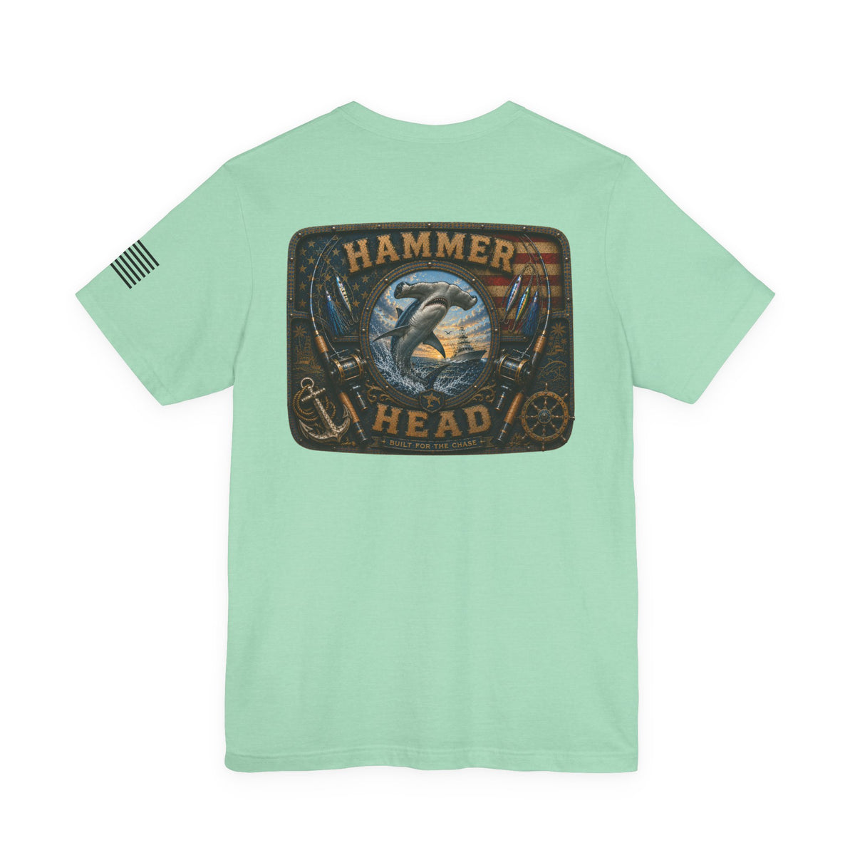 Hammerhead Life Shark Fishing T-Shirt – WRAEVN OUTDOORS Offshore Angler Tee