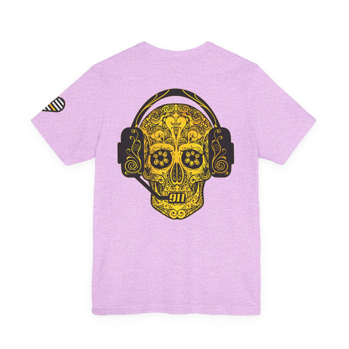 Shot Caller Sugarskull Tee, Dispatcher T-Shirt, 911 Operator Shirt, Unisex Jersey Tee, Short Sleeve Top