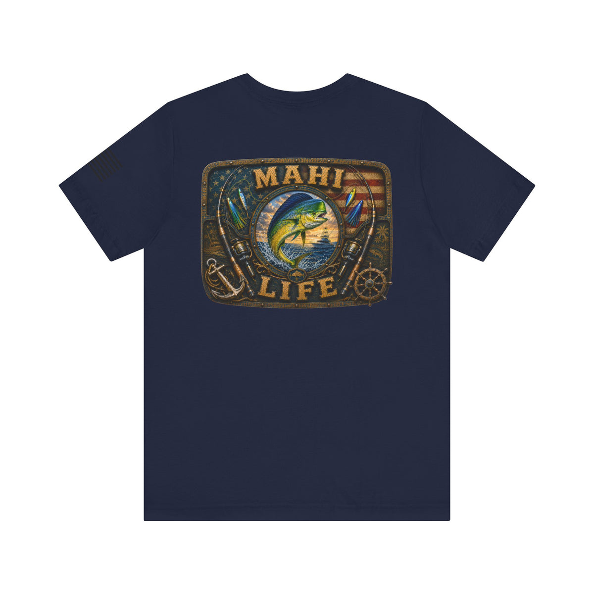 Mahi Life Mahi Mahi Fishing T-Shirt – WRAEVN OUTDOORS Offshore Angler Tee