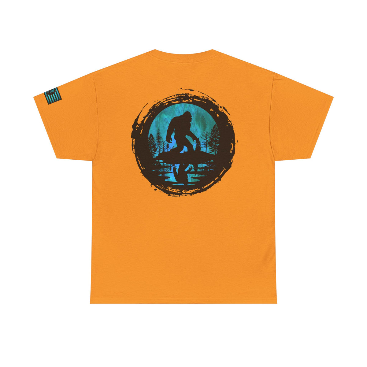 Bigfoot Adventure Unisex Heavy Cotton Tee – Perfect for Outdoorsy Souls, Nature Lovers, Hiking, Camping, Gifts
