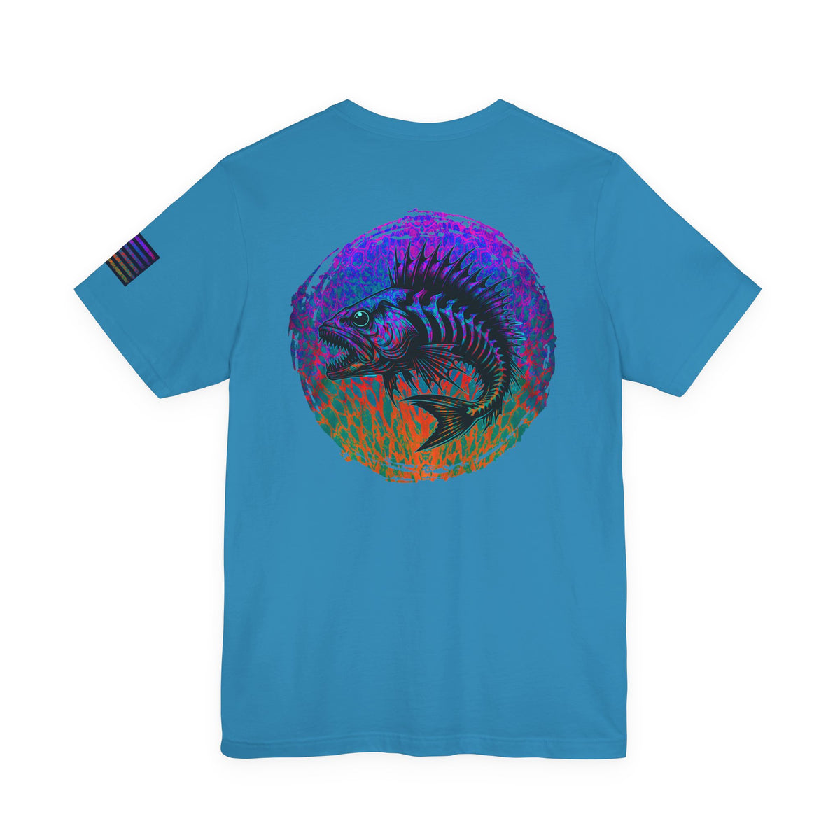 Parrot Fish Unisex Tee, Angler Fishing Shirt, Saltwater Fish Skin Top, Fishing Apparel, Ocean Lover Gift
