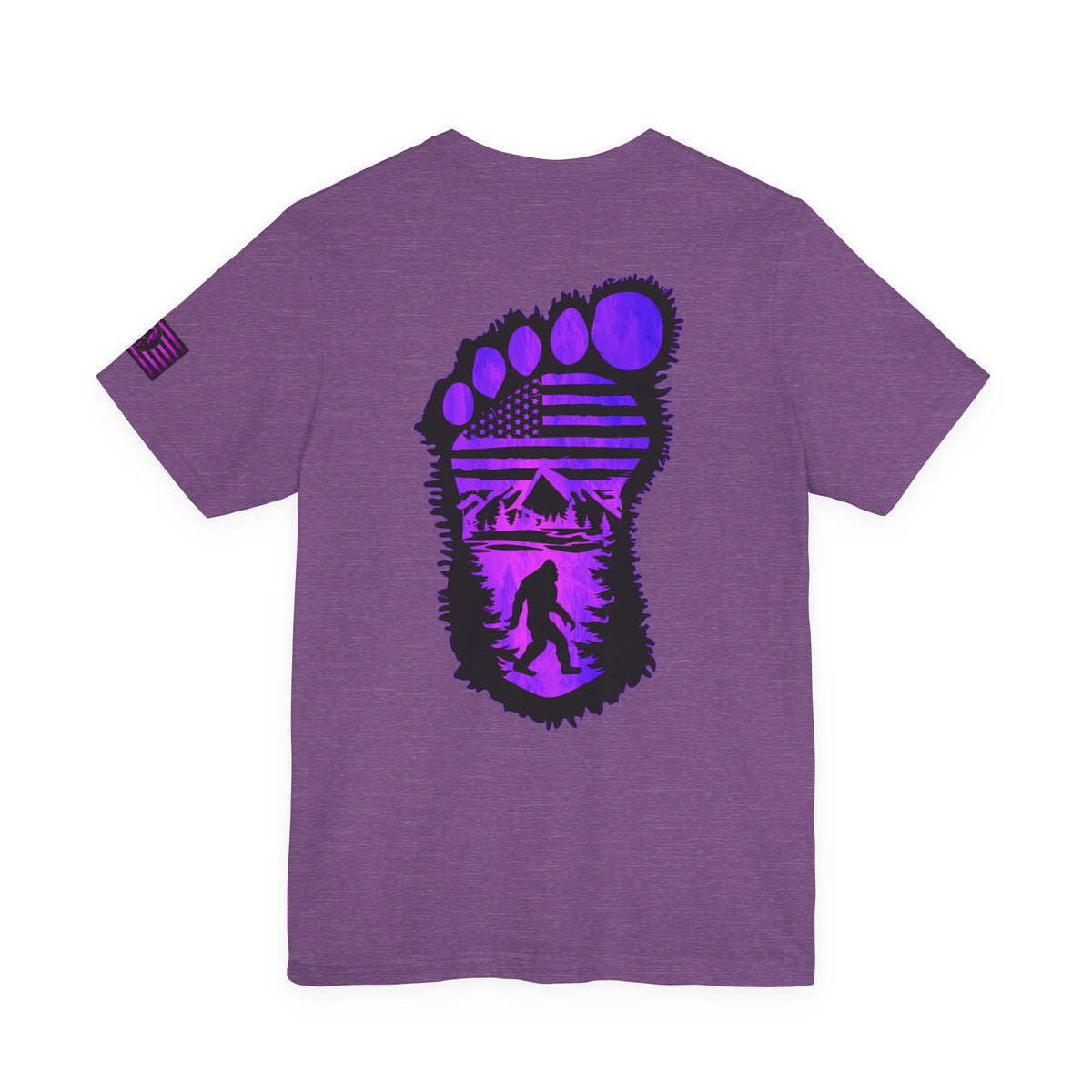 Bigfoot Adventure Unisex Tee, Retro Graphic Shirt, Nature Lover Gift, Camping Shirt, Outdoorsy Apparel, Summer Style